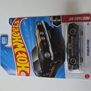 Hot Wheels Car - '67 Shelby GT 500 - Mustang 60